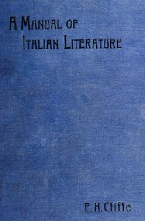 [Gutenberg 53084] • A Manual of Italian Literature